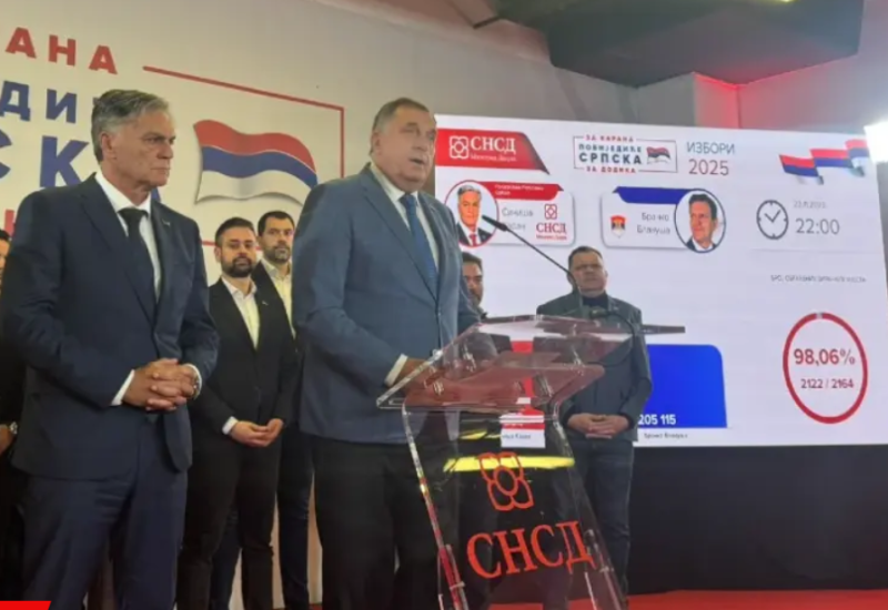 Dodik proglasio pobjedu Karana: Ovi izbori su izraz stabilizacije Republike Srpske