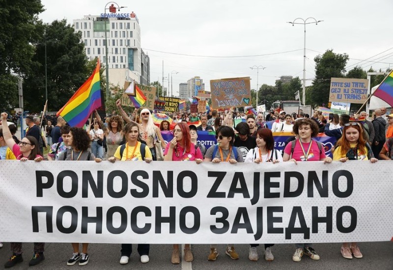Povorka ponosa u Sarajevu: "Mi smo ljubav, ulice su naše"