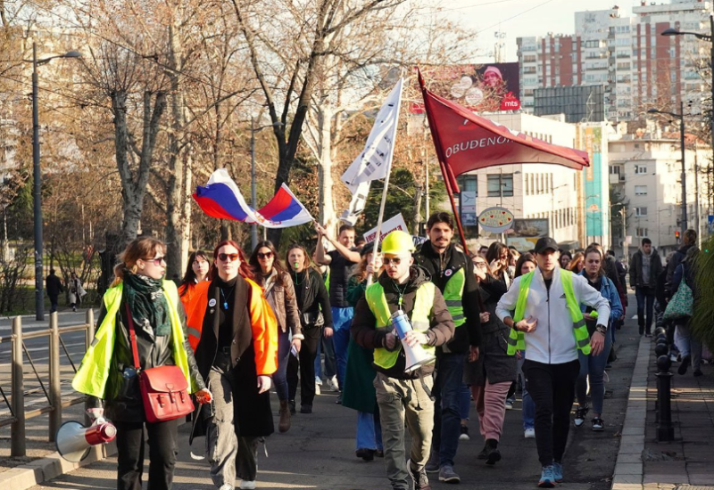 Novosadski studenti pozvali na novi generalni štrajk 7. marta