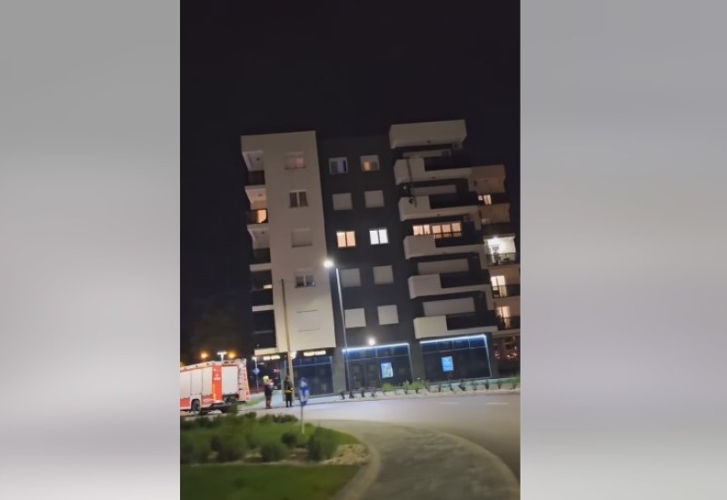Zapalio se stan u centru Banjaluke VIDEO