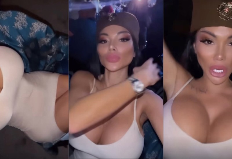 Na glavi šajkača, a ispod haljine sve sijeva: Evo u čemu je Tamara Đurić došla da sluša Baju Malog Knindžu