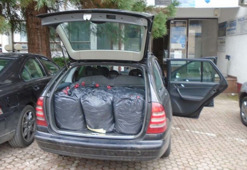 Zaplijenjeno 150 kilograma duvana bez akciznih markica