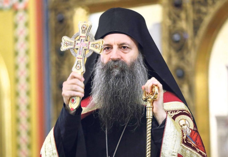 Patrijarhu Porfiriju zabranjen dolazak u Pećku patrijaršiju