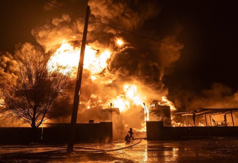Masovni ruski napad balističkim raketama