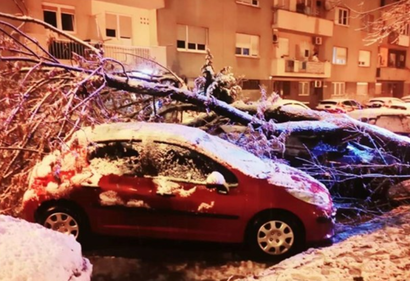 PADAJU STABLA: Veliko nevrijeme zahvatilo Hrvatsku