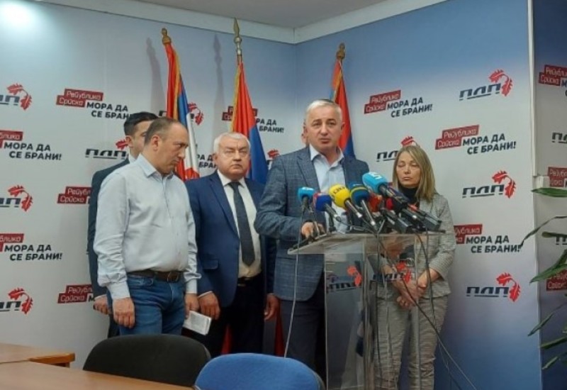 PDP predao rezoluciju: Traže da se Milanović proglasi nepoželjnom osobom za Srpsku
