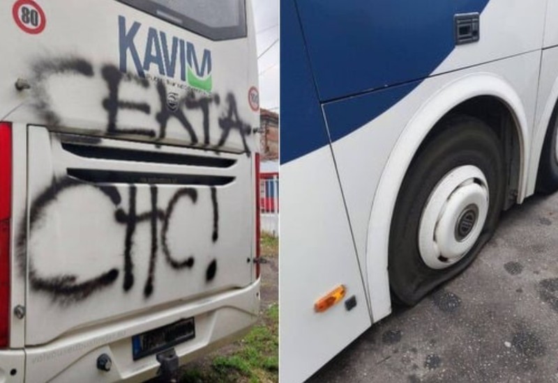 Prevoznik iz Čačka otkazao sve linije zbog Vučićevog skupa, pa im tokom noći probušene gume na autobusima