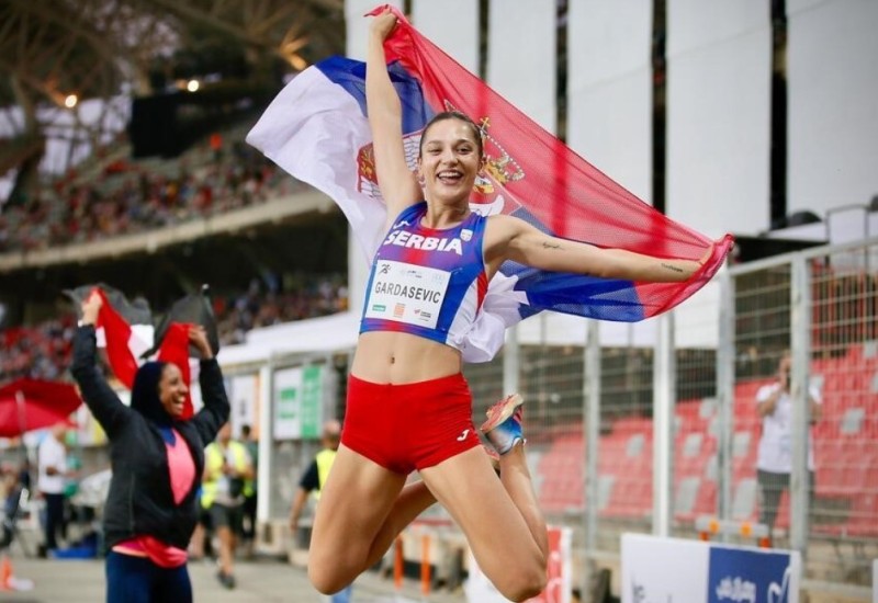 Srpska atletičarka najduže skočila: Milica osvojila zlatnu medalju