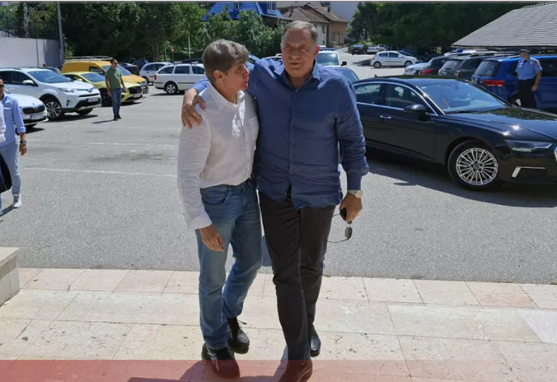 Dodik u Višegradu sa Rodom Blagojevićem