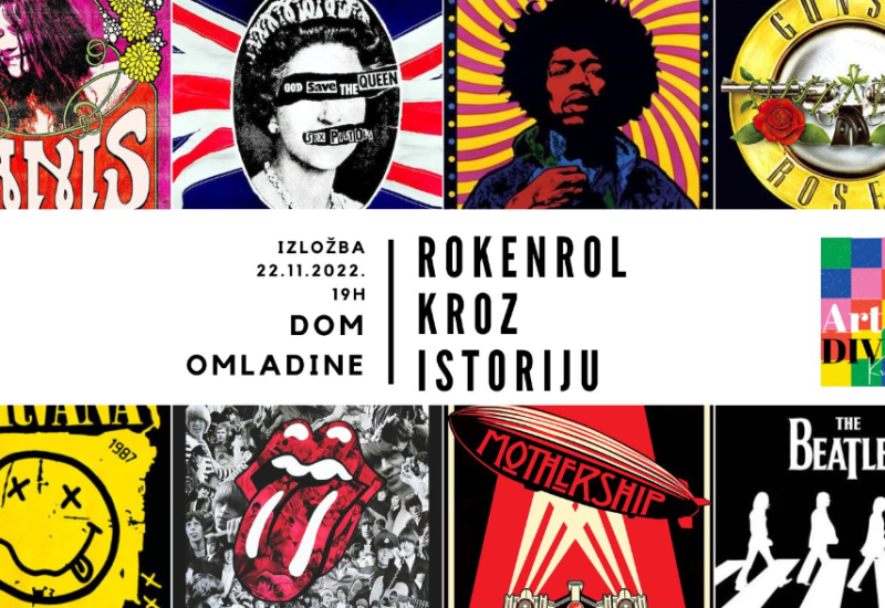 U Domu omladina otvorena izložba "Rokenrol kroz istoriju"
