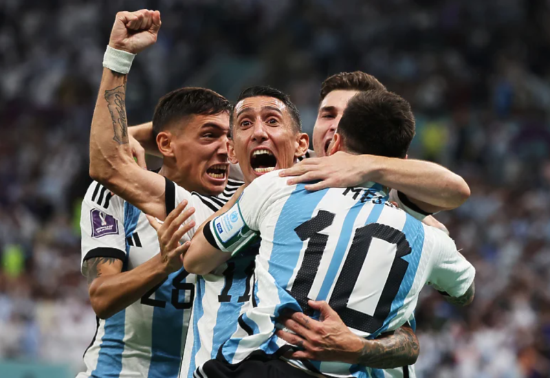 Latino krv večeras hladna, Argentina iz ničega do tri boda protiv Meksika