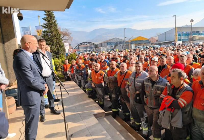 Prijeti gašenje proizvodnje čelika: Protest radnika Nove željezare