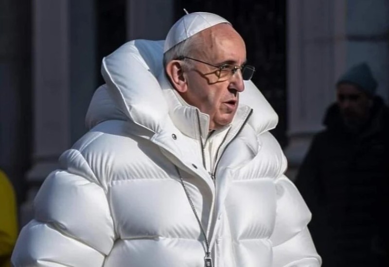 AI fotografija pape Franje postala viralna: "Izgleda kao pastor crkve u koju bi išao Justin Bieber"