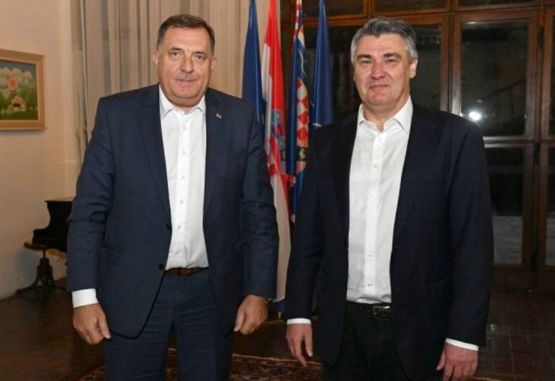 Plenković traži da Milanović objasni susret za Dodikom