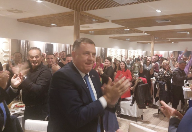 Dodik na Palama proslavlja pobjedu