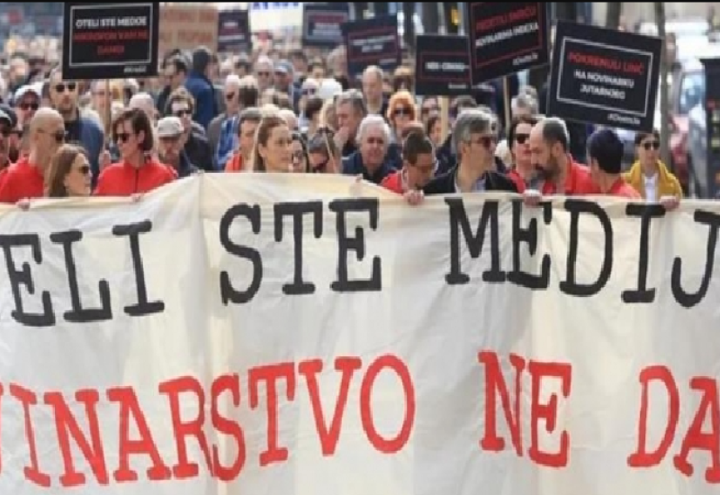 Progon novinara nastavlja se pravosudnim udarom na ovu profesiju