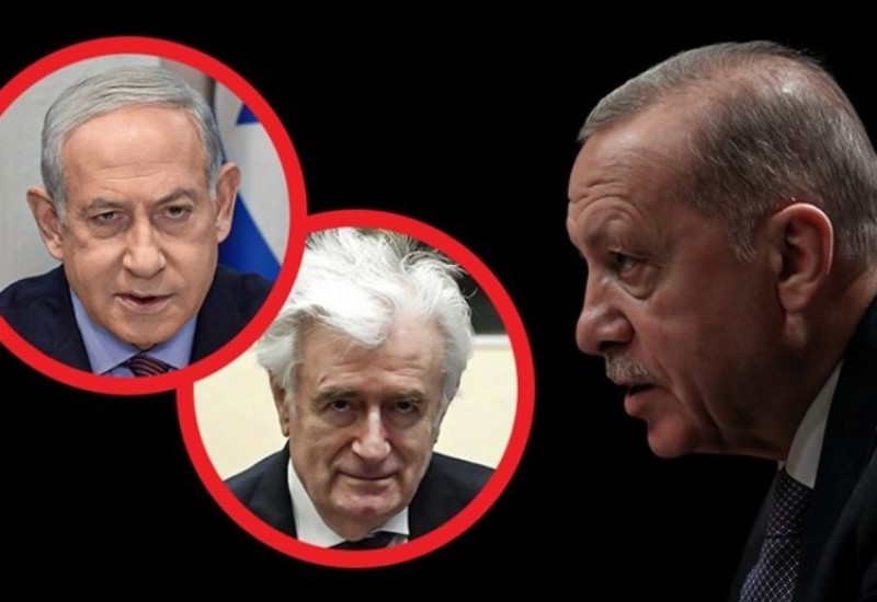 Erdogan uporedio Netanjahua sa Karadžićem, Miloševićem i Hitlerom