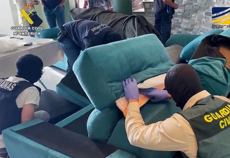 Obavještajna služba Španije zaplijenila dvije tone droge VIDEO