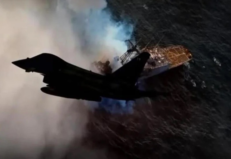 Tokom vježbe pogodio potopljen stari američki vojni brod