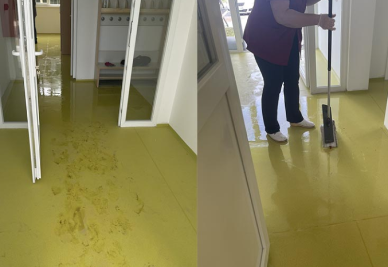 Vrtić u Vrbanji nije ni otvoren, a već poplavljen