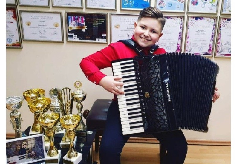 Dodik čestitao zlato dvanaestogodišnjem virtuozu