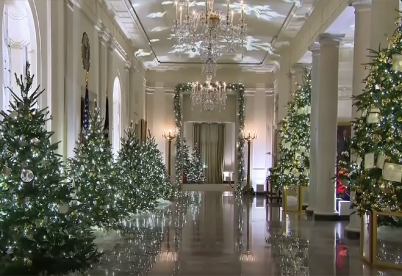 Pogledajte prazničnu dekoraciju Bijele kuće