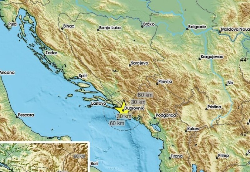 Treslo se tlo: Jači zemljotres pogodio BiH