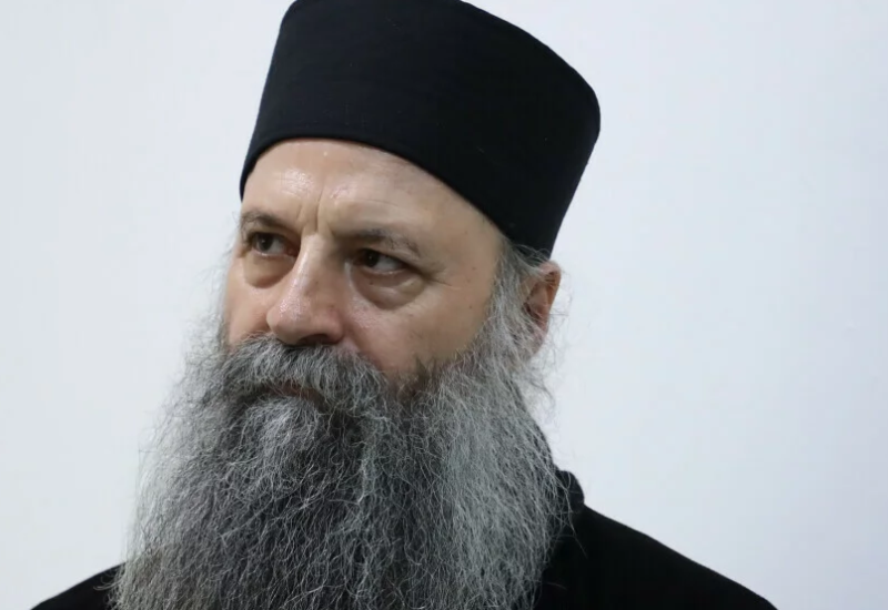 Patrijarhu Porfiriju uručen Orden Nikole Tesle