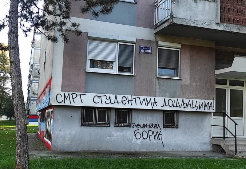Šokantan grafit u Boriku
