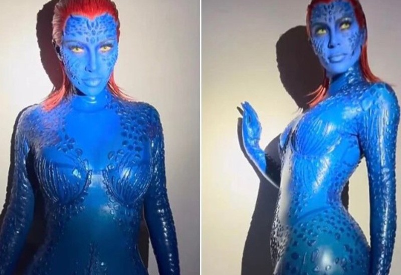 Kim Kardashian neprepoznatljiva u kostimu za Noć vještica